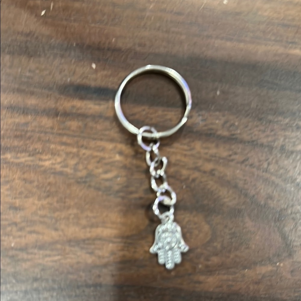 Keychain Keyring Door Car Key Chain Ring Tag Charms Supply Buddha Palm​
